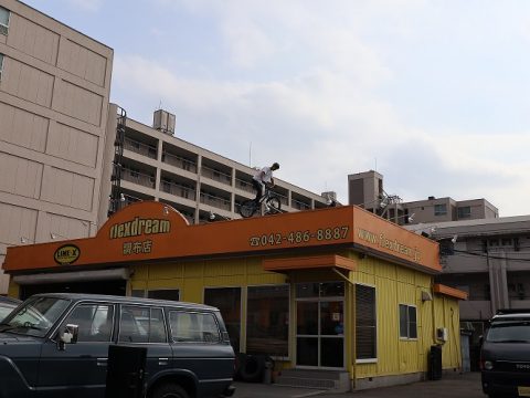 プロトライアルライダー西窪友海選手とお仲間のライダーさん　 ランクル調布店にて (2)